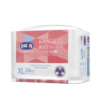 lelch 露安适 日夜透薄学走裤XL码24片（12-17kg）婴儿日用尿不湿 拉拉裤