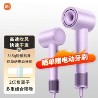 88VIP：Xiaomi 小米 MI 小米 米家高速吹风机H501家用大风力吹风筒速干降噪大功家高速吹风机H501 初晴紫