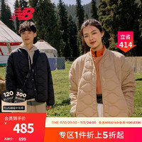 NEW BALANCE NB23男女同款早秋潮流百搭运动夹棉外套 INC AMJ33342 XL