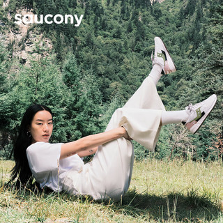 Saucony索康尼SHADOW 5000豆沙鞋男女经典复古休闲鞋运动鞋灰绿44