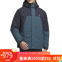 阿迪达斯 （adidas）男子 运动型格系列 SHRT DOWN PARKA 运动 羽绒服 IL8923 A/2XL码