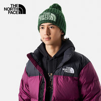 北面 针织帽男女款户外保暖滑雪冬帽7WJO KOH/绿色 帽围45.7cm