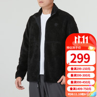 Timberland 外套男秋冬户外通勤休闲轻便保暖抓绒衣摇粒绒夹克A5VTW A5VTW001/黑色 S/170