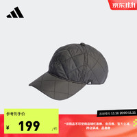 adidas阿迪达斯男女时尚运动棒球帽子 黑色 OSFW