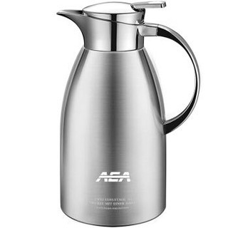 AEA 大容量保温杯保温瓶 钢本色2000ML
