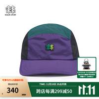 /可隆 KOLON SPORT运动帽 女子户外ARCHIVE RETRO CAMP CAP露营徒步帽子 LUCA3WTK30-VI 紫罗兰色 58