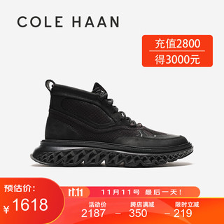 colehaan/歌涵 男士短靴 23年秋季舒适马球靴短筒靴工装靴C37571 黑色-C37571 40