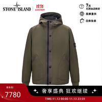 STONE ISLAND 石头岛 防寒连帽夹克冲锋衣橄榄色791541027-S