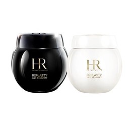 HELENA RUBINSTEIN 赫莲娜 HR黑绷带50ml+白绷带50礼盒玻色因面霜护肤品套装化妆品生日礼物