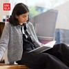 UNIQLO 优衣库 女装 针织短茄克(夹克外套短款 针织开衫 秋季)463503