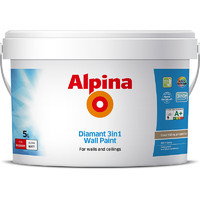 Alpina 阿尔贝娜 钻石净味三合一墙面漆室内环保乳胶漆 5L面漆