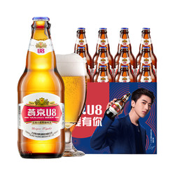 YANJING BEER 燕京啤酒 U8优爽小度特酿 500ml*12瓶