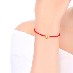 LUKFOOK JEWELLERY 六福珠宝 B01TBGP0011 女士路路通黄金转运珠 约1.03克