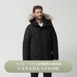 canadagoose加拿大鵝langford男士黑標派克大衣外套大鵝羽絨服2062mb