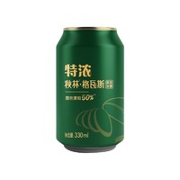 秋林·格瓦斯 秋林格瓦斯特浓格瓦斯 面包发酵饮料 330ml*12罐 易拉罐整箱装