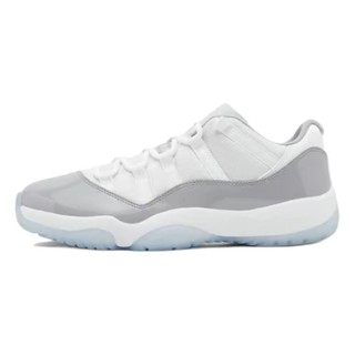 AIR JORDAN 正代系列 Air Jordan 11 Low 男子篮球鞋 AV2187-140 白色/大学蓝/水泥灰 36