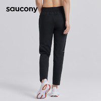 saucony 索康尼 秋冬女子针织长裤简约舒适弹力跑步运动休闲加绒