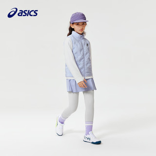 asics/亚瑟士童装20运动裤女童保暖假两件针织裤裙 508紫色 130cm