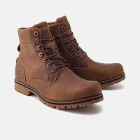 Timberland 男士美式工装高帮马丁靴 铁锈色 A2JJBF13