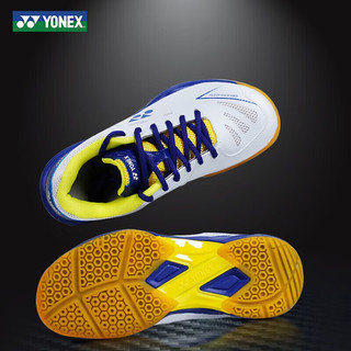 YONEX尤尼克斯羽毛球专业鞋子羽毛球鞋男鞋女鞋减震透气运动鞋 SHB510WCR-207白蓝 39