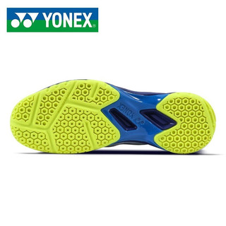 YONEX尤尼克斯羽毛球专业鞋子羽毛球鞋男鞋女鞋减震透气运动鞋 SHB50EX-207白蓝 36