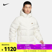 NIKE 耐克 STORM-FIT WINDRUNNER 男子防风连帽羽绒夹克 FZ1103-133 XXL