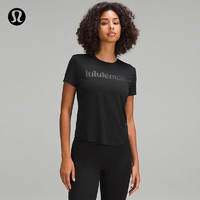 lululemon丨Ultralight 女士跑步 T 恤 *Ref LW3GZFS 黑色 4