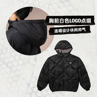 VANS范斯 男女羽绒夹克外套温暖有型冬季街头 黑色 XXL含绒量:283g