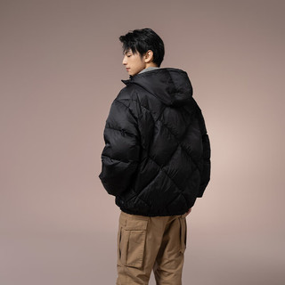 VANS范斯 男女羽绒夹克外套温暖有型冬季街头 黑色 XXL含绒量:283g