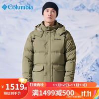 Columbia哥伦比亚羽绒服男23冬季外套加厚防寒保暖防泼水WE0995 397 XL 