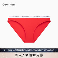 Calvin Klein内衣男女甜蜜喜庆舒适透气新年红文胸内裤随心选 D1618-XAT-夕阳红 XS