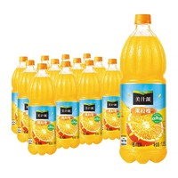88VIP：美汁源 果粒橙美汁源果汁果味饮料果粒橙橙汁1.25Lx12瓶整箱含维C 随机发货 1件装