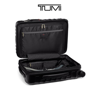 TUMI/途明【甄选尖货】19Degree拉杆箱流线型时尚可扩展旅行箱 纹理黑色 20寸/登机箱
