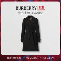 博柏利（BURBERRY）女装 肯辛顿版型中长款 Heritage Trench 风衣80592431