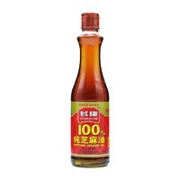 88VIP：长康 香油100%纯芝麻油500mlx1瓶调味凉拌烹饪火锅芝麻油