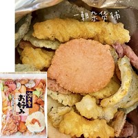 日本池田屋矶幸什锦海鲜仙贝米饼虾片薯片膨化食品120g热销