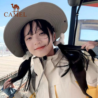 CAMEL 骆驼 户外冲锋衣男女三合一可拆卸两件套防水防风登山服 A4W217009-1