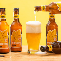 88VIP：摆谱 精酿小麦比利时白啤青岛特产精酿啤酒330ml*4瓶装