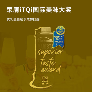 Globemilk 荷高 荷兰进口3.7g咖啡大师纯牛奶 iTQi国际美味奖章250ml*15 营养高钙