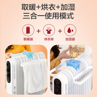 格力 家用取暖器速热油汀节能省电暖气13片油丁电烤火炉电热电暖器