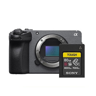 索尼（SONY）ILME-FX30B 紧凑型4K Super 35mm 电影摄像机 单机身+CEA-G80T卡套装 标配