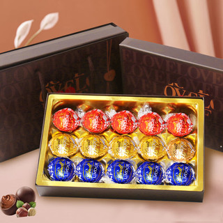 Lindt 瑞士莲 进口软心巧克力礼盒 38妇女节礼物