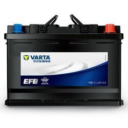 VARTA 瓦尔塔 汽车电瓶蓄电池EFB H6启停电瓶70AH