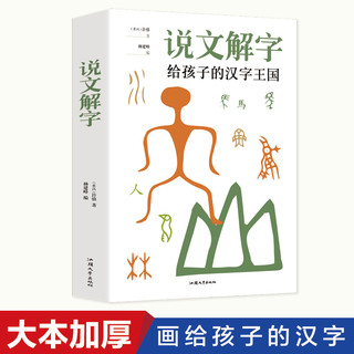 说文解字 给孩子的汉字王国 许慎 儿童版 正版小学生注音版少儿图文字典解词识字认字详解古文通论图解部首