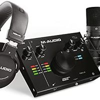 M-AUDIO USB 音频接口 完全声乐制作套装 M-Track 2x2 Vocal Studio PRO