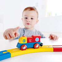 Hape 儿童轨道 电动小火车头 1-3-6岁男女小孩玩具