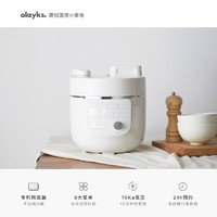 olayks 欧莱克 电压力锅 家用多功能高压快煮智能预约小压力锅 2L适用1-2人用