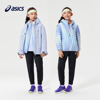 asics/亚瑟士童装羽绒服保暖外套三合一羽绒服两件套 50藏青色 160cm