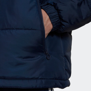 adidas 阿迪达斯 三叶草男装冬季运动保暖棉服外套面包服HL9192 深靛蓝 L
