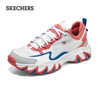 斯凯奇（Skechers）野火鞋 季男子时尚休闲户外耐磨运动鞋894233 白色/蓝色/WBLR 40